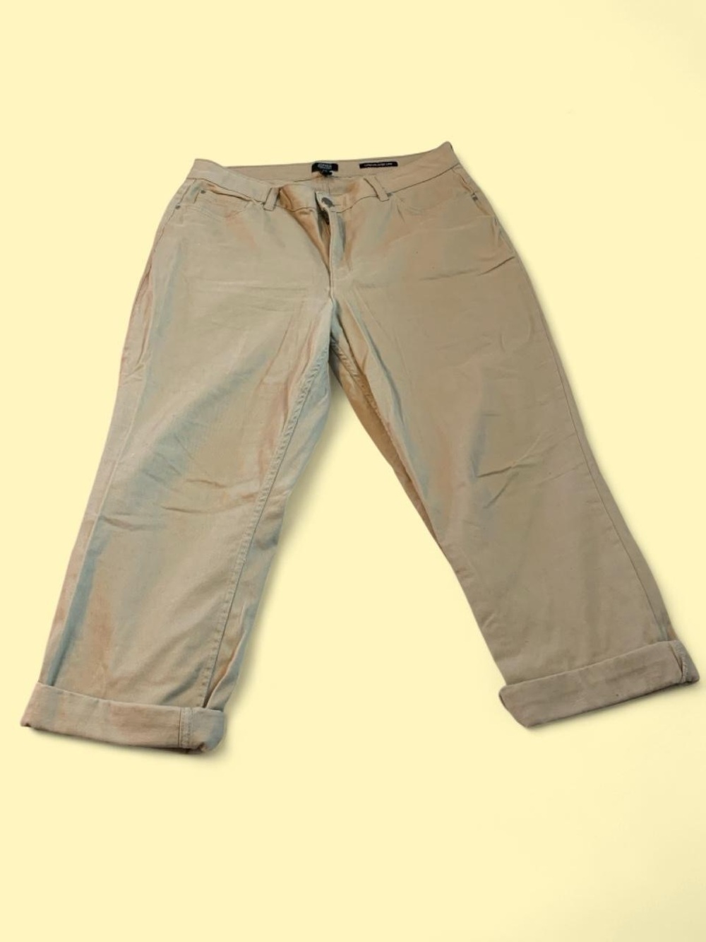 Jones New York Tan Casual Chino Pants